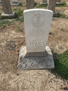 BAGHDAD (NORTH GATE) WAR CEMETERY - CHRISTIAN, E H